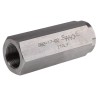 RS PRO Stainless Steel In Line Mount Hydraulic Check Valve BSP 90L/min 0.35 bar Cracking Pressure 324-4972