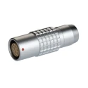 LEMO Circular Connector 10 Contacts Cable Socket Female IP50 Brass Housing 2B Series PHG.2B.310.CLLZ