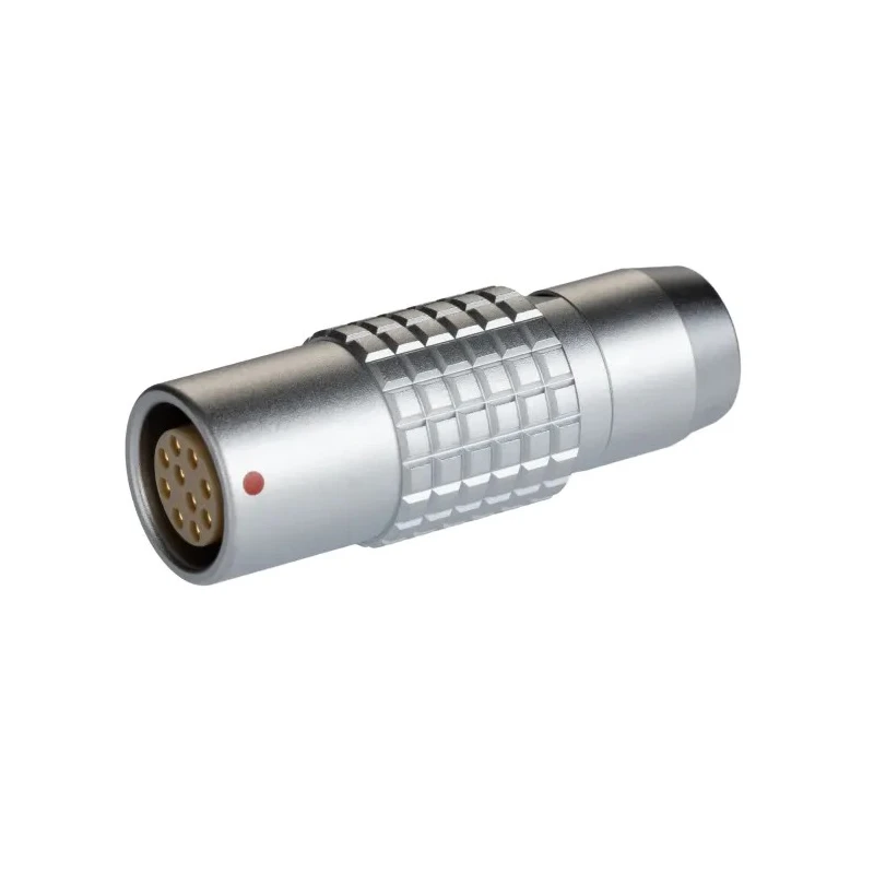 LEMO Circular Connector 10 Contacts Cable Socket Female IP50 Brass Housing 2B Series PHG.2B.310.CLLZ