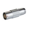 LEMO Circular Connector 10 Contacts Cable Socket Female IP50 Brass Housing 2B Series PHG.2B.310.CLLZ