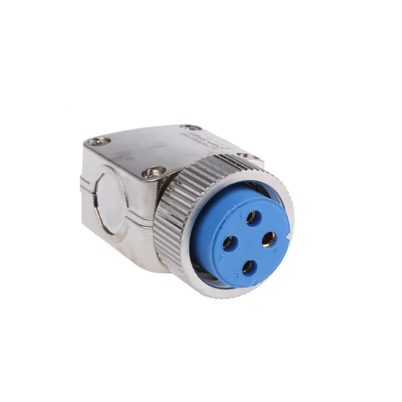 Jaeger Industrial Circular Connector, 4 Contacts, Cable Mount, Standard Size, 50A, Female, Silver Plated Contacts 5307 630 06