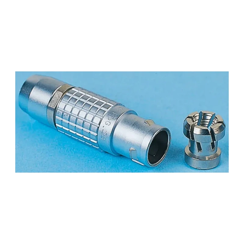 LEMO Industrial Circular Connector Cable Mount 18 mm 10 Contacts Male Plug IP50 3B Series FGG.3B.310.CLAZ