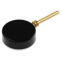 RS PRO Temperature Gauge Dial Thermometer Steel Case 100mm Dial Dual Scale Fahrenheit-Centigrade Threaded 324-8429