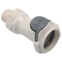 Colder Products Hose Connector 9.53 mm ID Threaded Polysulfone Body Male BSPT 8.6 bar HFCD10635BSPT