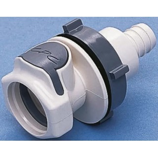 Colder Products Hose Connector 9.53 mm ID Threaded Male, Polysulfone Body, 8.6 bar HFCD16635