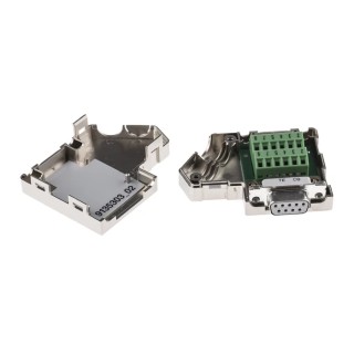 Phoenix Contact SUBCON-PLUS F2 9 Way Right Angle D-Sub Connector Female 50V DC ABS Housing 2799490