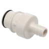 Colder Products Hose Connector 9.53 mm ID Threaded Male Polysulfone Grey, 8.6 bar HFC22635
