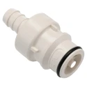 Colder Products Hose Connector 9.53 mm ID Threaded Male Polysulfone Grey, 8.6 bar HFC22635
