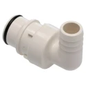 Colder Products Polysulfone Hose Connector 12.7 mm ID Threaded Male, 8.6 bar HFCD23835