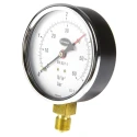 Brannan 100 mm G 3/8 BSP Brass Pressure Gauge 4 bar 34/653/0