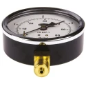 Brannan 100 mm G 3/8 BSP Brass Pressure Gauge 4 bar 34/653/0