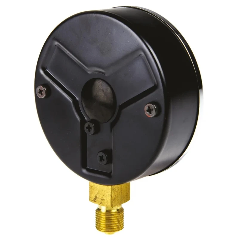 Brannan 100 mm G 3/8 BSP Brass Pressure Gauge 4 bar 34/653/0