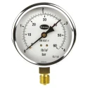 Brannan 100 mm G 3/8 BSP Brass Pressure Gauge 4 bar 34/653/0