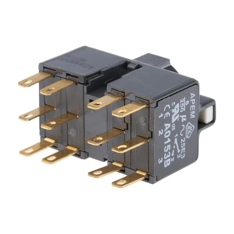APEM Push Button Contact Block 250V 4 CO Modular Series A01 A0153B