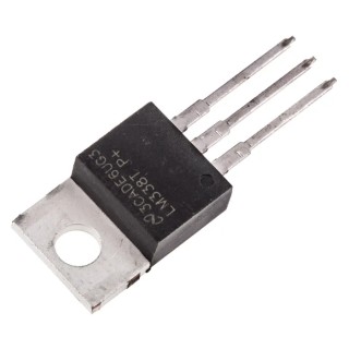 Texas Instruments Adjustable Linear Voltage Regulator 25W 40V TO-220 3-Pin LM338T/NOPB