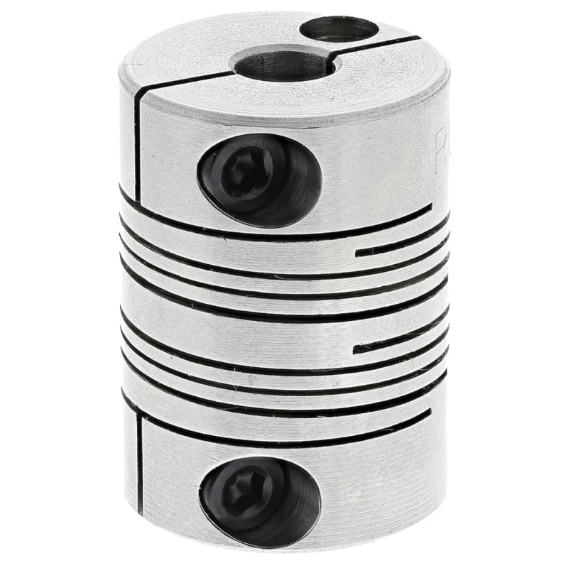 Ruland Stainless Steel Clamp Style Flexible Coupler 20 mm OD, 6 mm Bore, 28 mm Length MWC20-6-6-SS