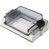 RS PRO Grey Polycarbonate IP44 Inspection Window for use with DIN 43880, 46277-3 IP44