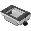 RS PRO Grey Polycarbonate IP44 Inspection Window for use with DIN 43880, 46277-3 IP44