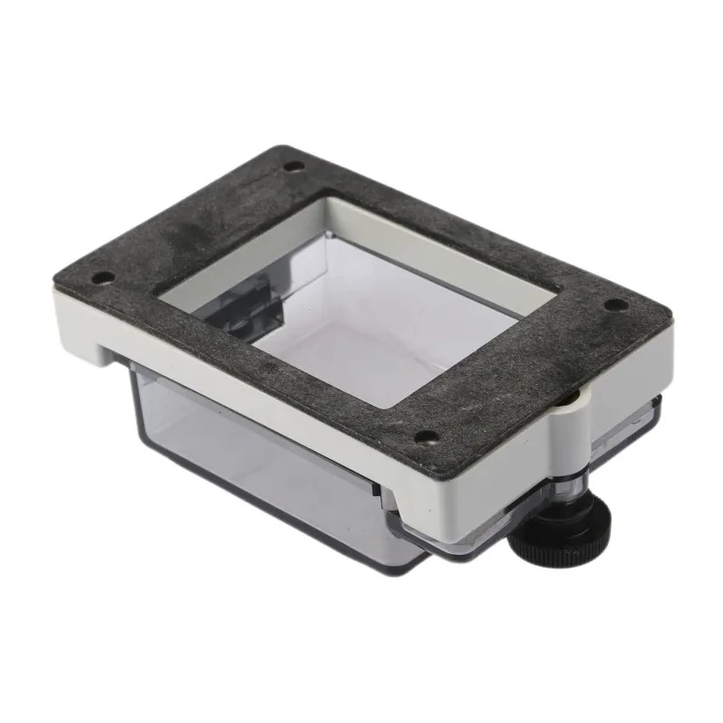 RS PRO Grey Polycarbonate IP44 Inspection Window for use with DIN 43880, 46277-3 IP44