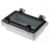 RS PRO Grey Polycarbonate IP44 Inspection Window for use with DIN 43880, 46277-3 IP44