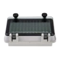 RS PRO Grey Polycarbonate IP44 Inspection Window for use with DIN 43880, 46277-3 IP44