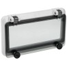 RS PRO Grey Polycarbonate IP67 Inspection Window for use with DIN 43880, 46277-3 IP67
