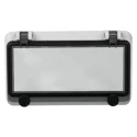 RS PRO Grey Polycarbonate IP67 Inspection Window for use with DIN 43880, 46277-3 IP67
