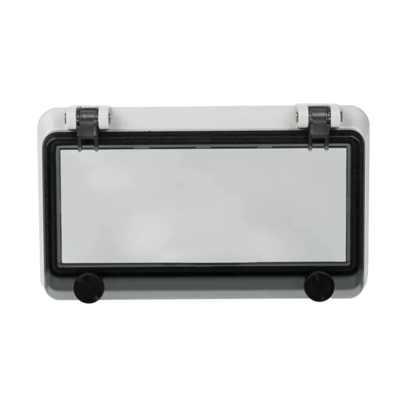 RS PRO Grey Polycarbonate IP67 Inspection Window for use with DIN 43880, 46277-3 IP67