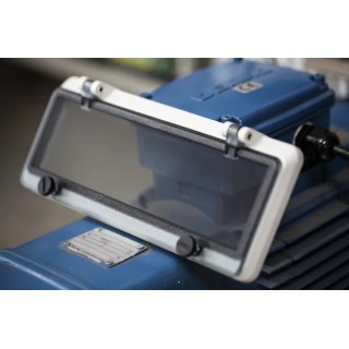 RS PRO Grey Polycarbonate IP44 Inspection Window for use with 46277-3 DIN 43880 IP44
