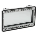 RS PRO Grey Polycarbonate IP67 Inspection Window for use with DIN 43880, 46277-3 IP67