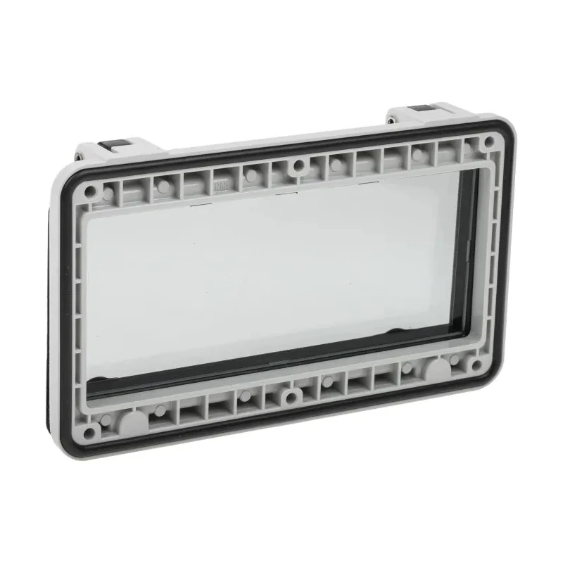 RS PRO Grey Polycarbonate IP67 Inspection Window for use with DIN 43880, 46277-3 IP67