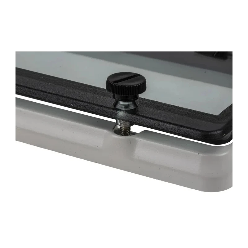 RS PRO Grey Polycarbonate IP44 Inspection Window for use with 46277-3 DIN 43880 IP44