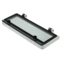 RS PRO Grey Polycarbonate IP44 Inspection Window for use with 46277-3 DIN 43880 IP44
