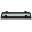 RS PRO Grey Polycarbonate IP44 Inspection Window for use with 46277-3 DIN 43880 IP44
