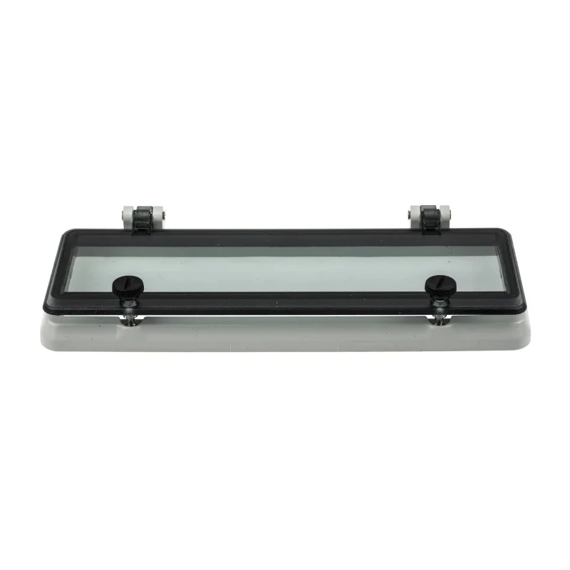RS PRO Grey Polycarbonate IP44 Inspection Window for use with 46277-3 DIN 43880 IP44
