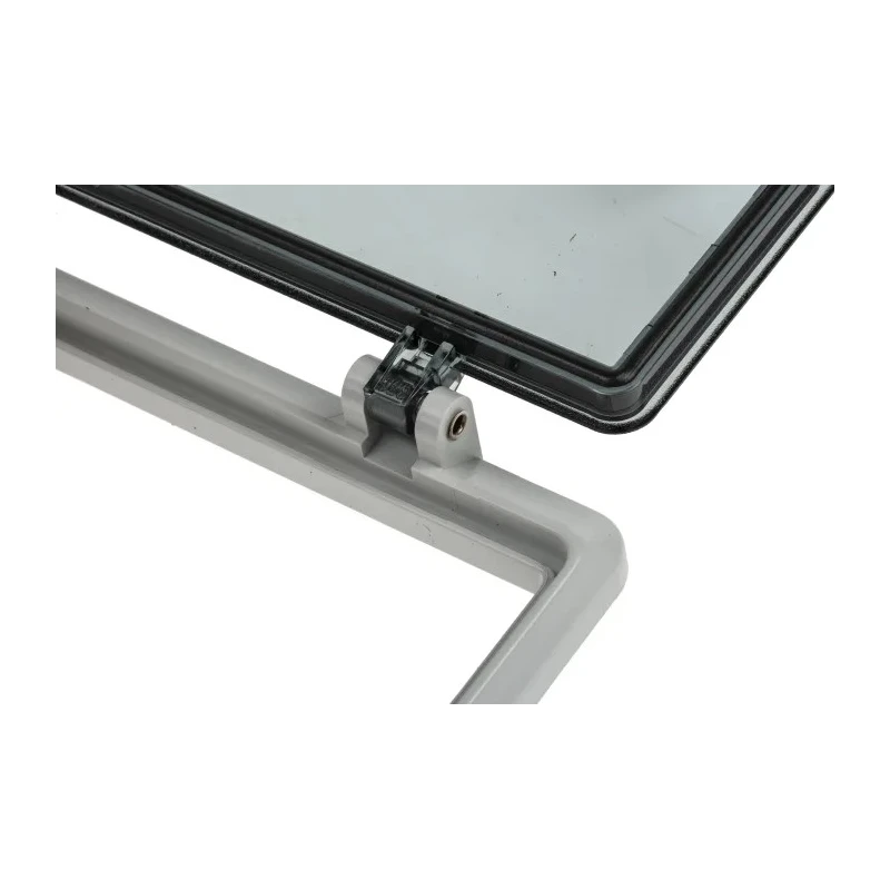 RS PRO Grey Polycarbonate IP44 Inspection Window for use with 46277-3 DIN 43880 IP44