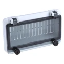 RS PRO Grey Polycarbonate IP44 Inspection Window for use with DIN 43880, 46277-3 IP44