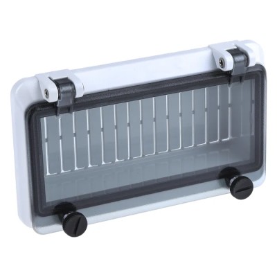 RS PRO Grey Polycarbonate IP44 Inspection Window for use with DIN 43880, 46277-3 IP44