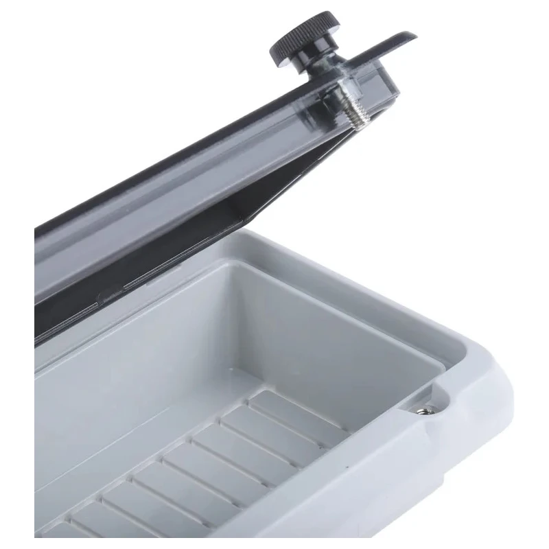 RS PRO Grey Polycarbonate IP44 Inspection Window for use with DIN 43880, 46277-3 IP44