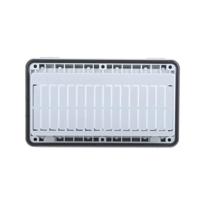 RS PRO Grey Polycarbonate IP44 Inspection Window for use with DIN 43880, 46277-3 IP44