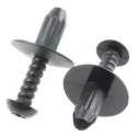 Essentra Nylon Snap Rivet 6 mm, 11 mm Length, Plain Finish 99001181