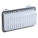 RS PRO Grey Polycarbonate IP44 Inspection Window for use with DIN 43880, 46277-3 IP44
