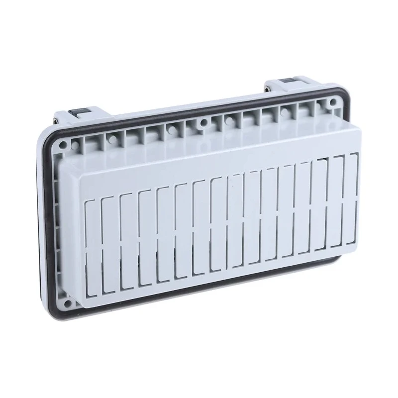 RS PRO Grey Polycarbonate IP44 Inspection Window for use with DIN 43880, 46277-3 IP44