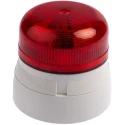 Klaxon Flashguard QBS Series Red Beacon 24V DC Flashing Surface Mount LED Bulb IP67 IP65 QBS-0059