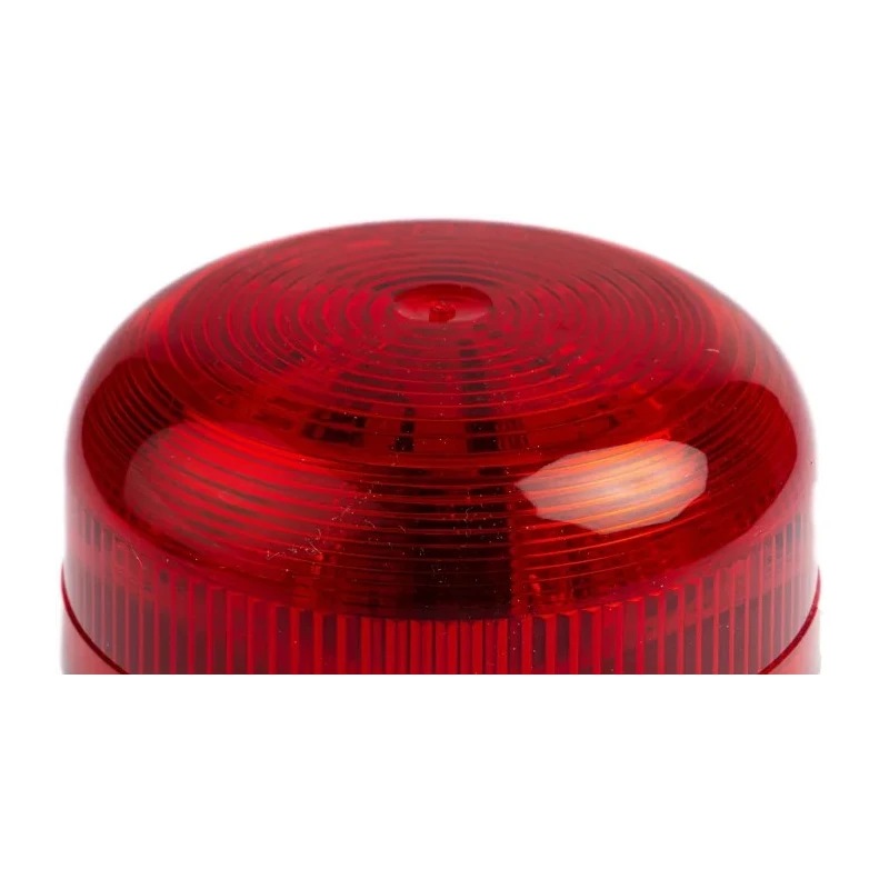 Klaxon Flashguard QBS Series Red Beacon 24V DC Flashing Surface Mount LED Bulb IP67 IP65 QBS-0059