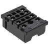 Omron MY2 14 Way DIN Rail Relay Socket 250V AC Voltage, 7A Current Rating PY08-02