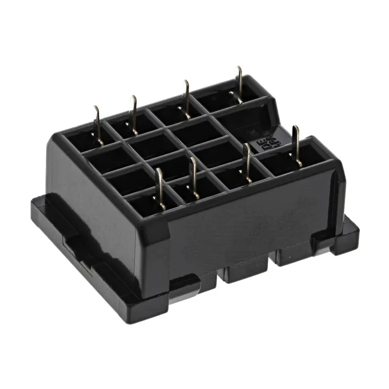 Omron MY2 14 Way DIN Rail Relay Socket 250V AC Voltage, 7A Current Rating PY08-02