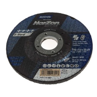 Norton Zirconium Abrasive Grinding Disc 115 mm Diameter P24 Grit 66252831413