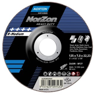 Norton Zirconium Abrasive Disc Grinding Disc 230 mm P24 Grit 66252831447