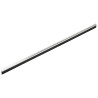 RS PRO Black Aluminium Nylon Brush Strip 25 mm 180° H-Profile Looped Insert 326-9836